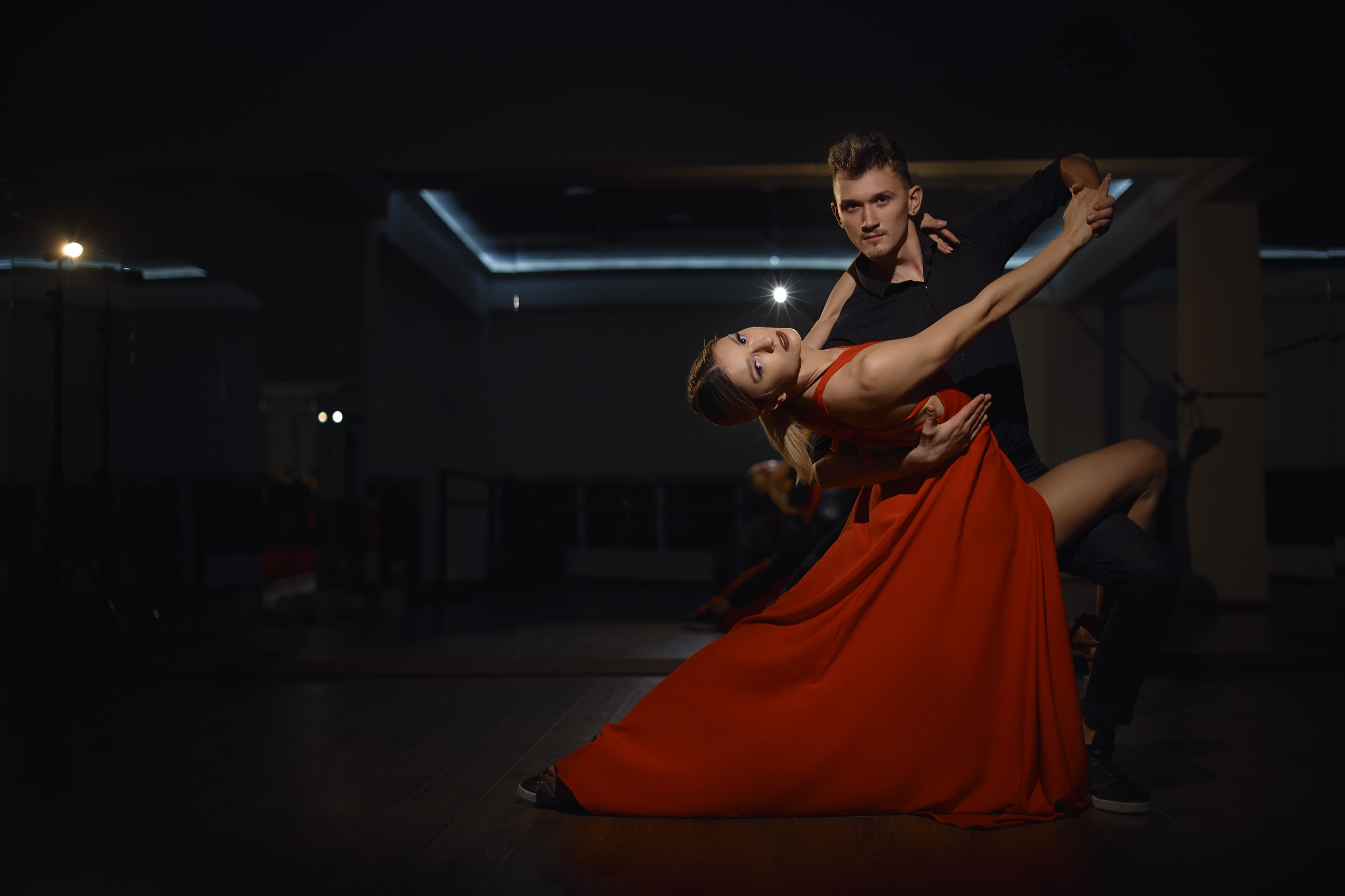 Latin dance performance